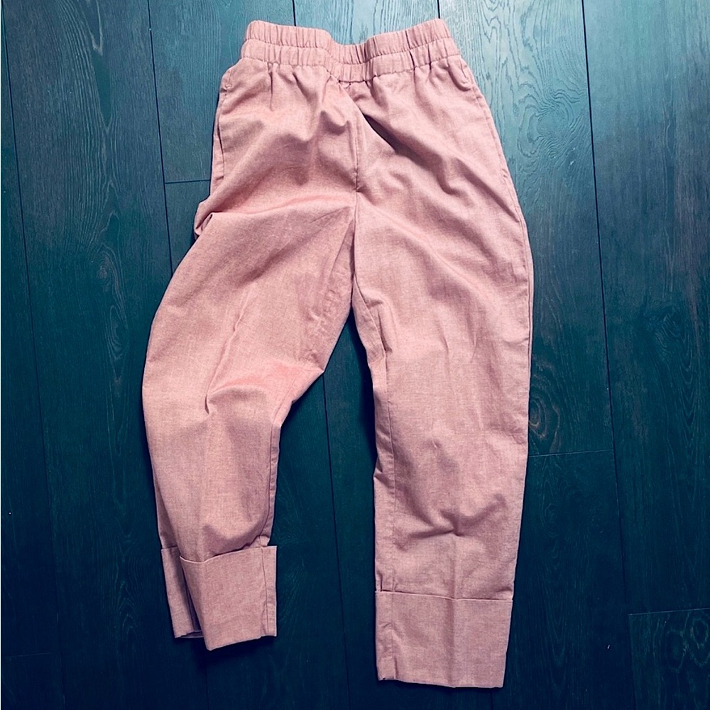 ZARA Rose Cuffed High Waisted Jeans